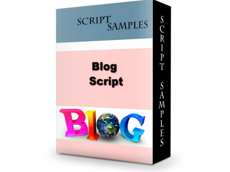 Blog Script