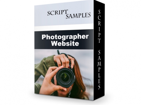 Photographer Website